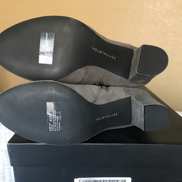 H by Halston tall shaft Suede boots - 8.5, NIB - Picture 9 of 10